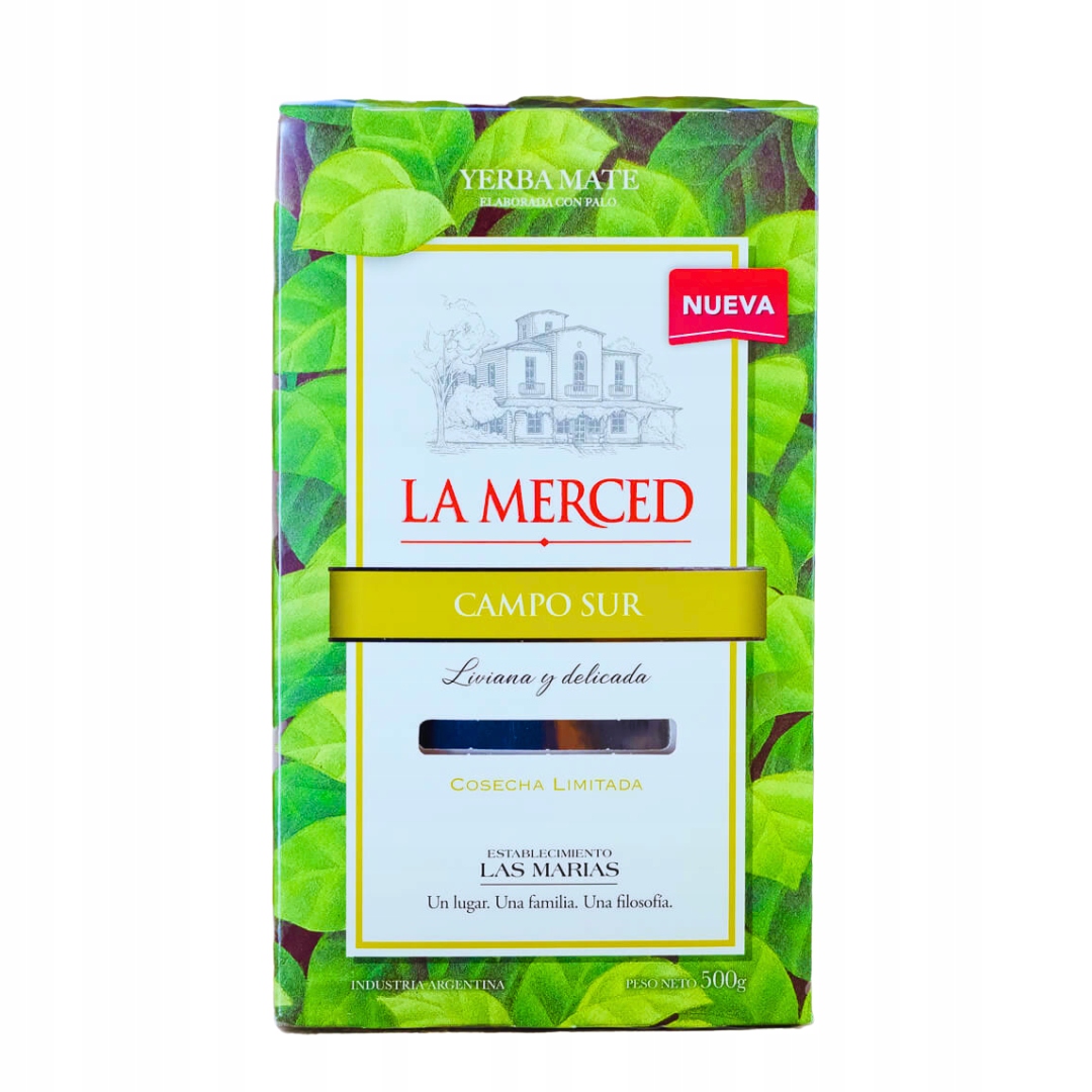 Yerba Mate La Merced Campo Sur 500g 0,5kg