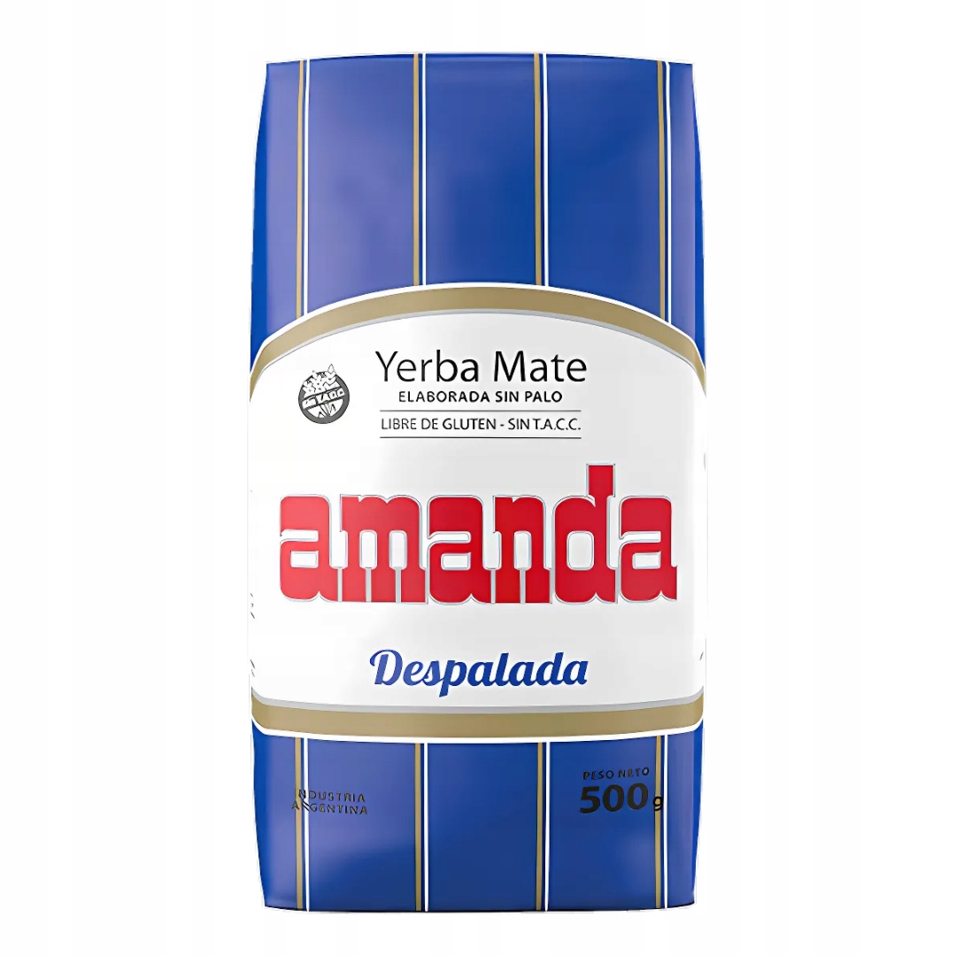 Zestaw Yerba Mate Amanda Despalada + Elaborada 2x500g 1kg