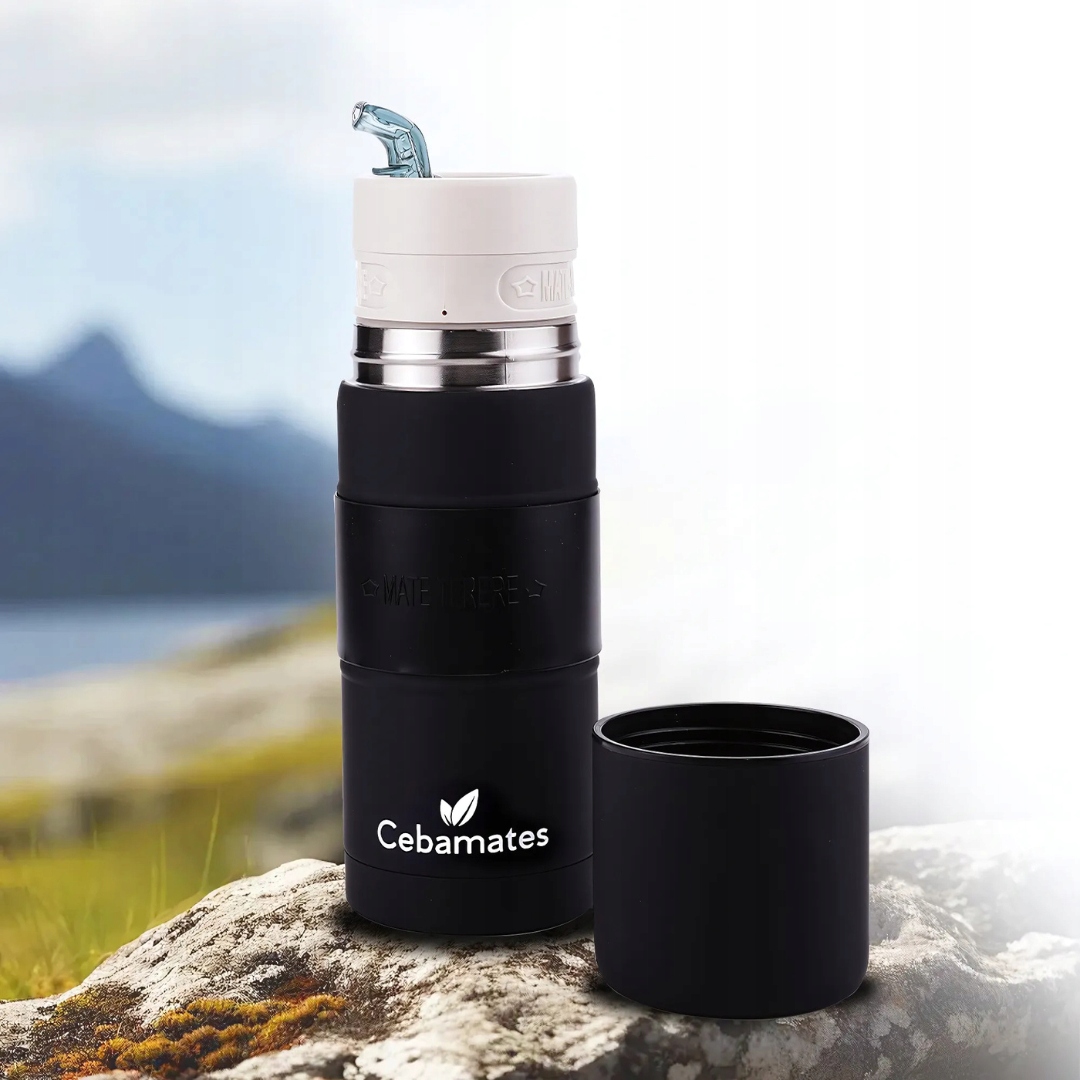 Zestaw Yerbomos Termos do Yerba Mate + Taragui Naranja de Oriente