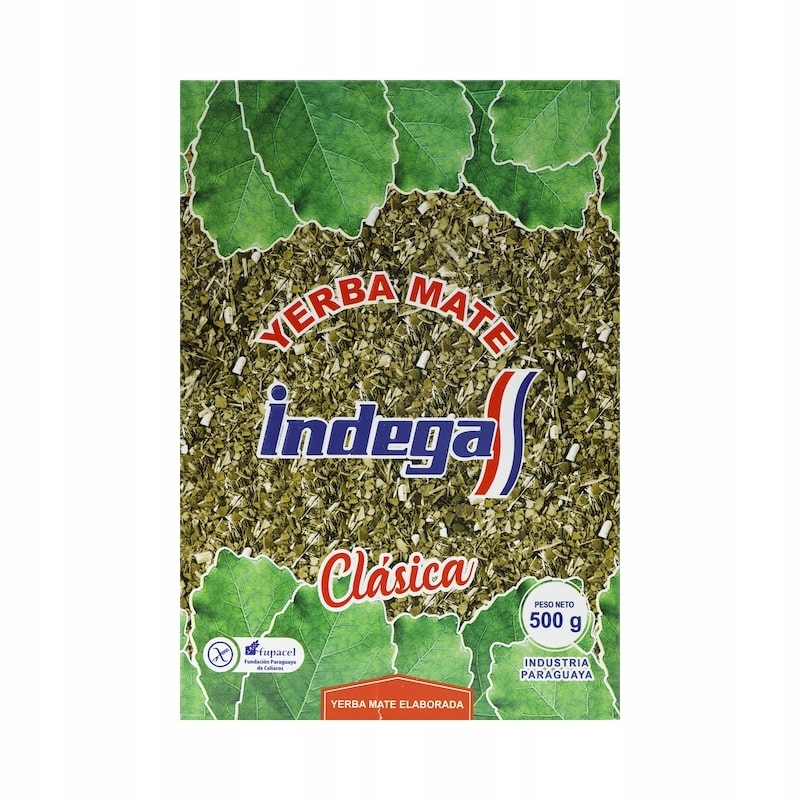 Yerba Mate Indega Clasica Elaborada 0,5kg 500g