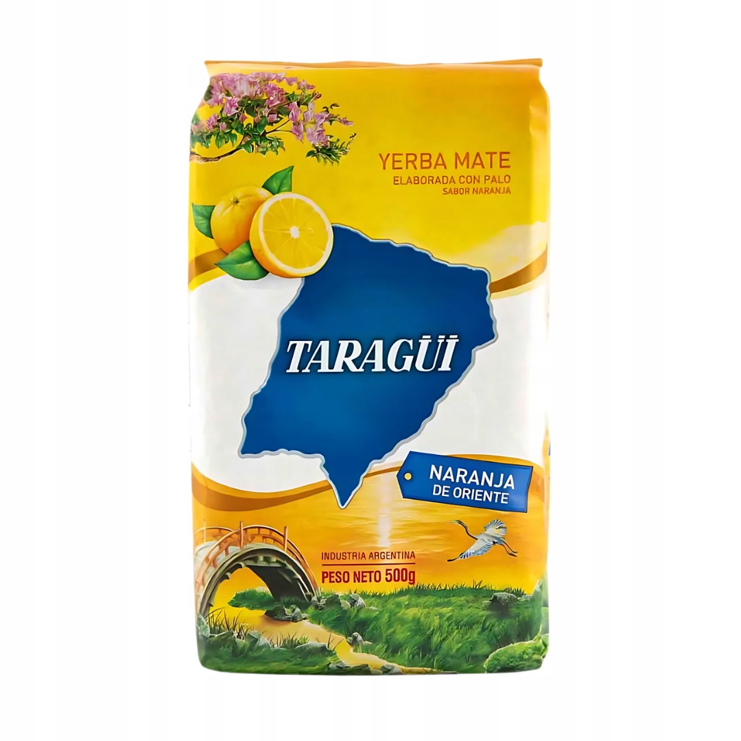 Yerba Mate Taragui Naranja de Oriente (pomarańczowa) 500g 0,5kg