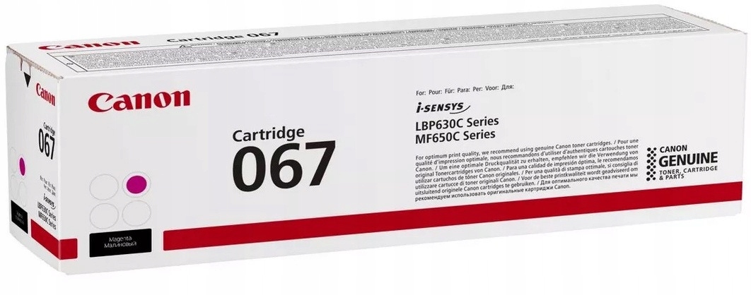 Oryginalny toner Canon CRG-067M 5100C002 Magenta