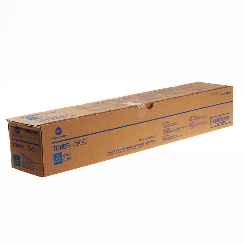 Oryginalny toner TN-619C A3VX453 do Konica Minolta bizhub C2070