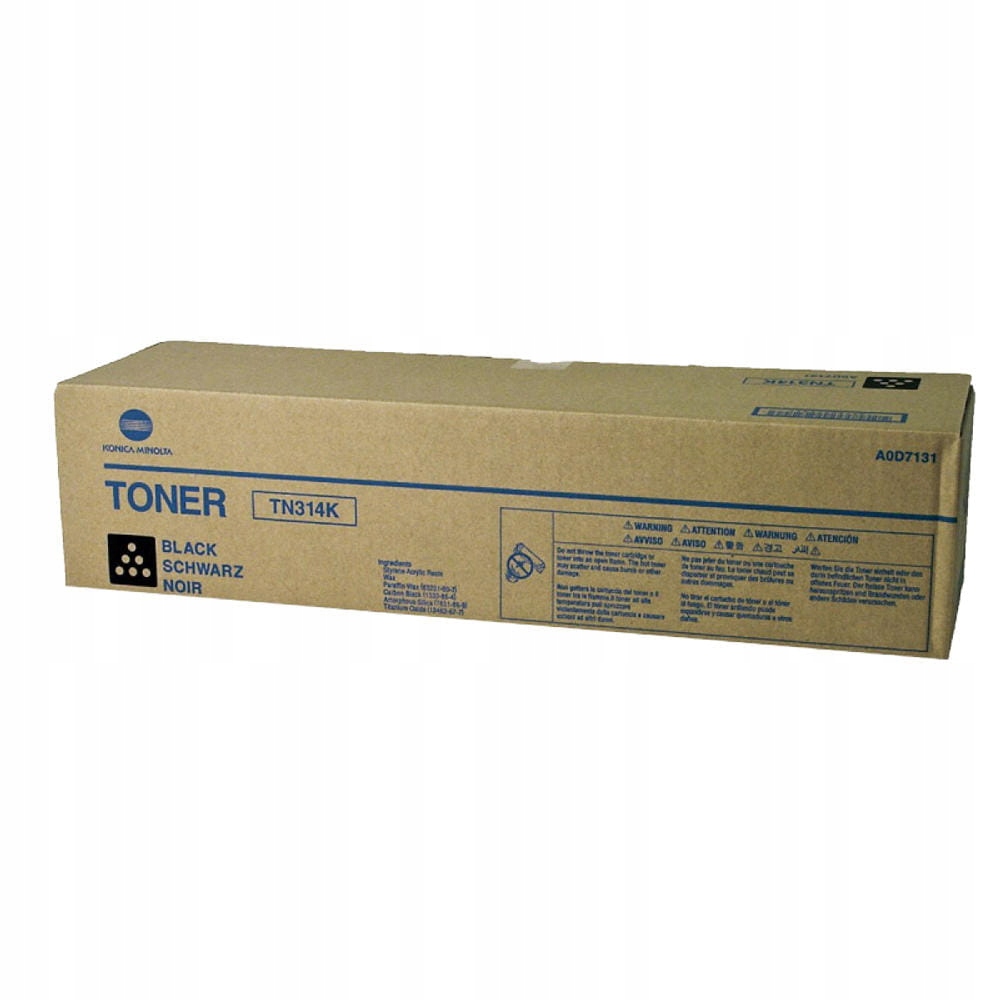 Oryginalny toner TN-314K A0D7151 do Konica Minolta bizhub C353