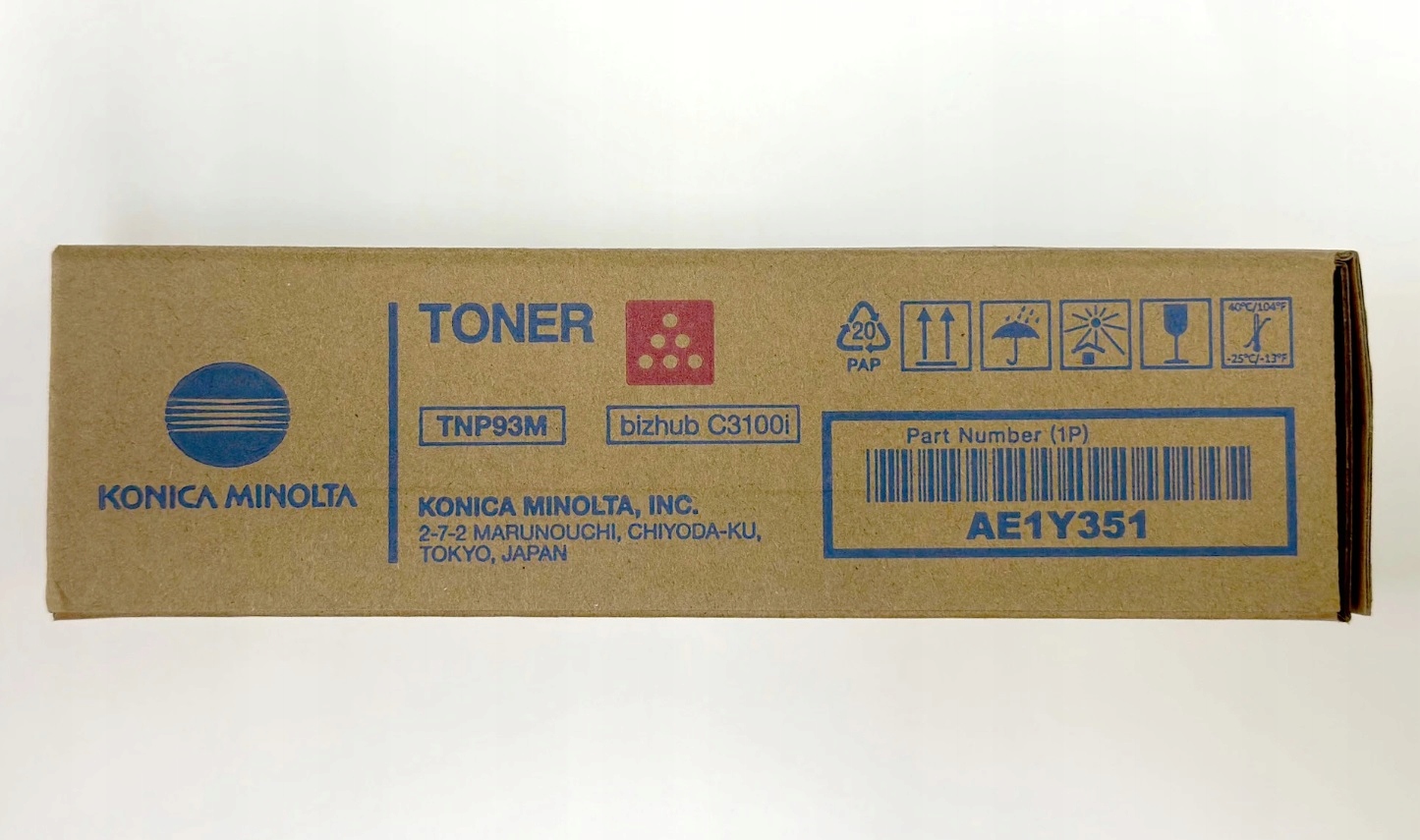 Oryginalny toner TNP-93M (TNP93M) AE1Y351 Konica Minolta bizhub C3100i