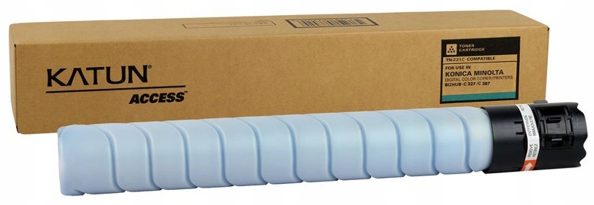 Toner Katun TN221C 49187 A8K3450 do Konica Minolta bizhub C227