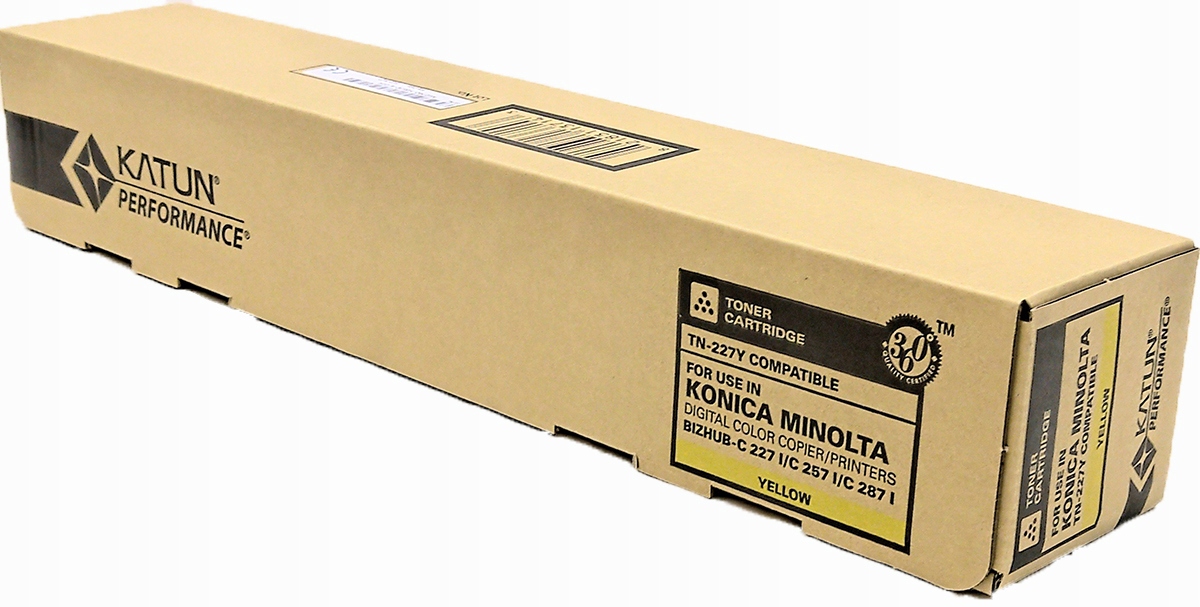 Toner Katun TN227Y 54578 ACVH250 do Konica Minolta bizhub C257i