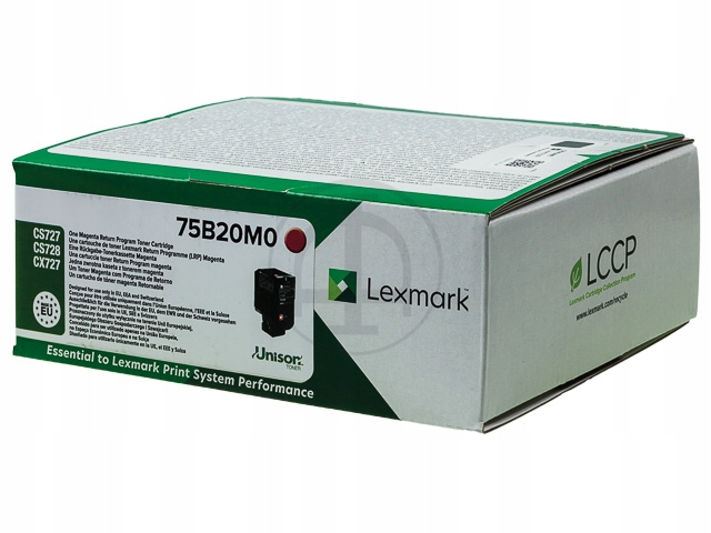 Toner 75B20M0 do Lexmark CS 727 728 CX727 10K