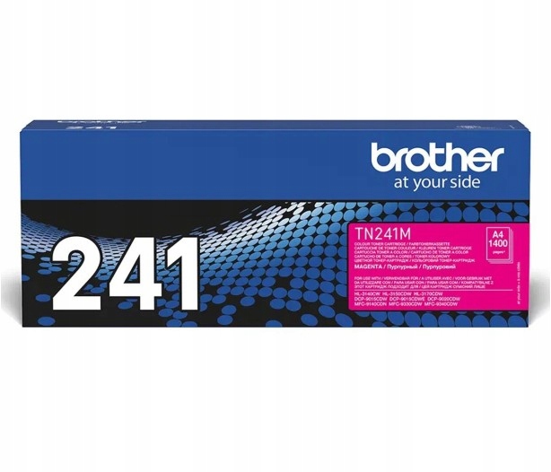 Oryginalny toner Brother TN-241M Magenta TN241M 1,4K