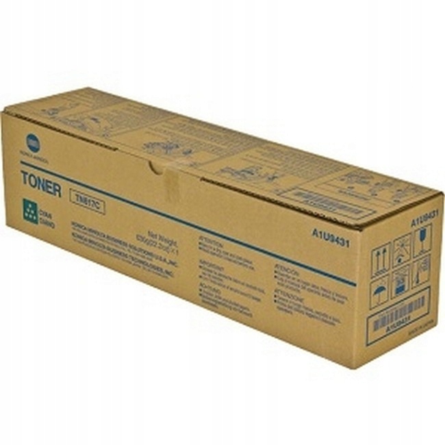 Oryginalny toner TN-617C A1U9451 do Konica Minolta bizhub C70hc