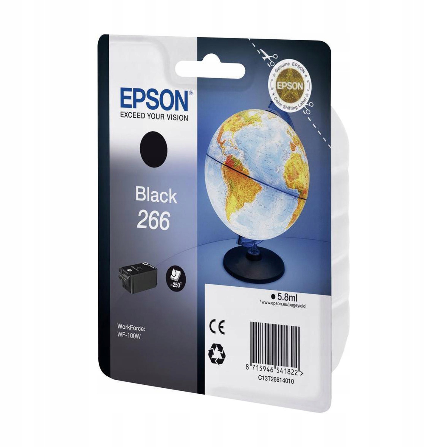 EPSON Tusz C13T26614010 black 266 WorkForce