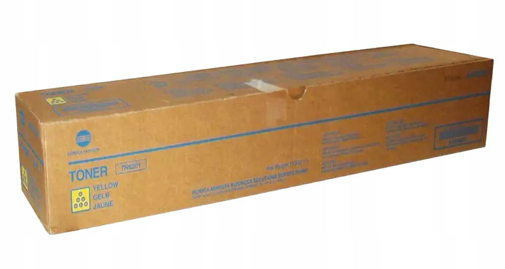 Oryginalny toner TN-620Y A3VX256 Konica Minolta AccurioPrint C3070L C4065