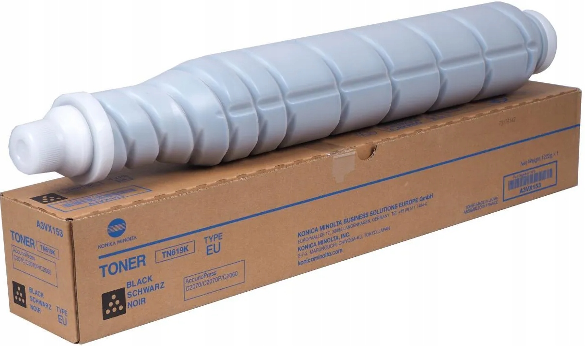 Oryginalny toner TN-619K A3VX153 do Konica Minolta bizhub C2070