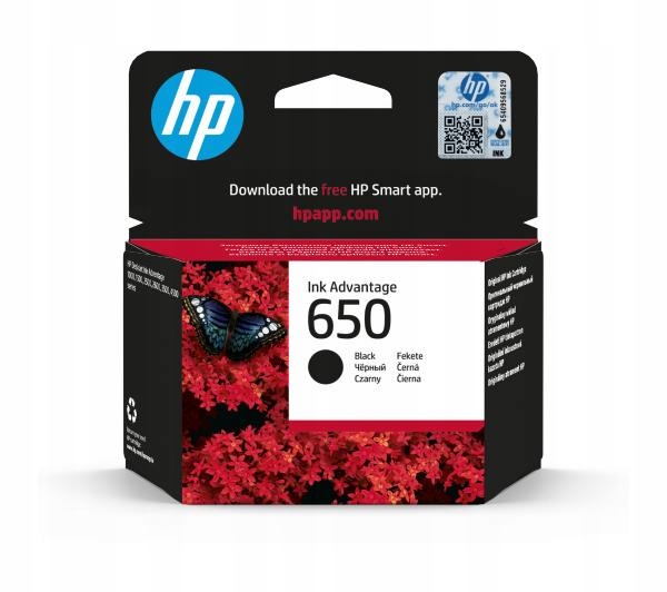Tusz do HP 650 CZ101AE Black