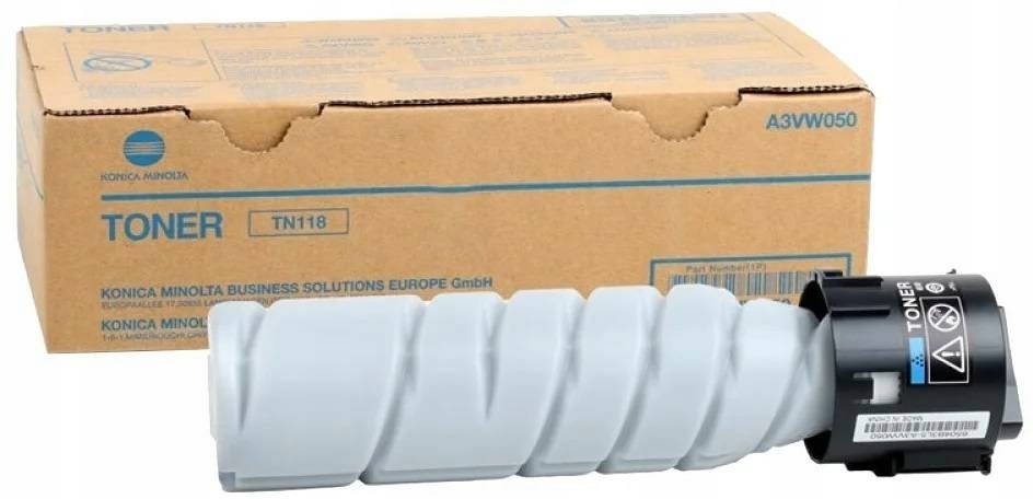 Oryginalny toner TN118 A3VW050 do Konica Minolta bizhub 215 226 225i 2x12K