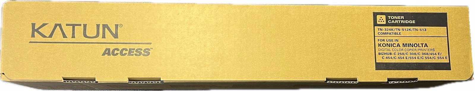 Toner Katun TN324K TN512K TN513 Konica Minolta bizhub C258 C308 C368 C454