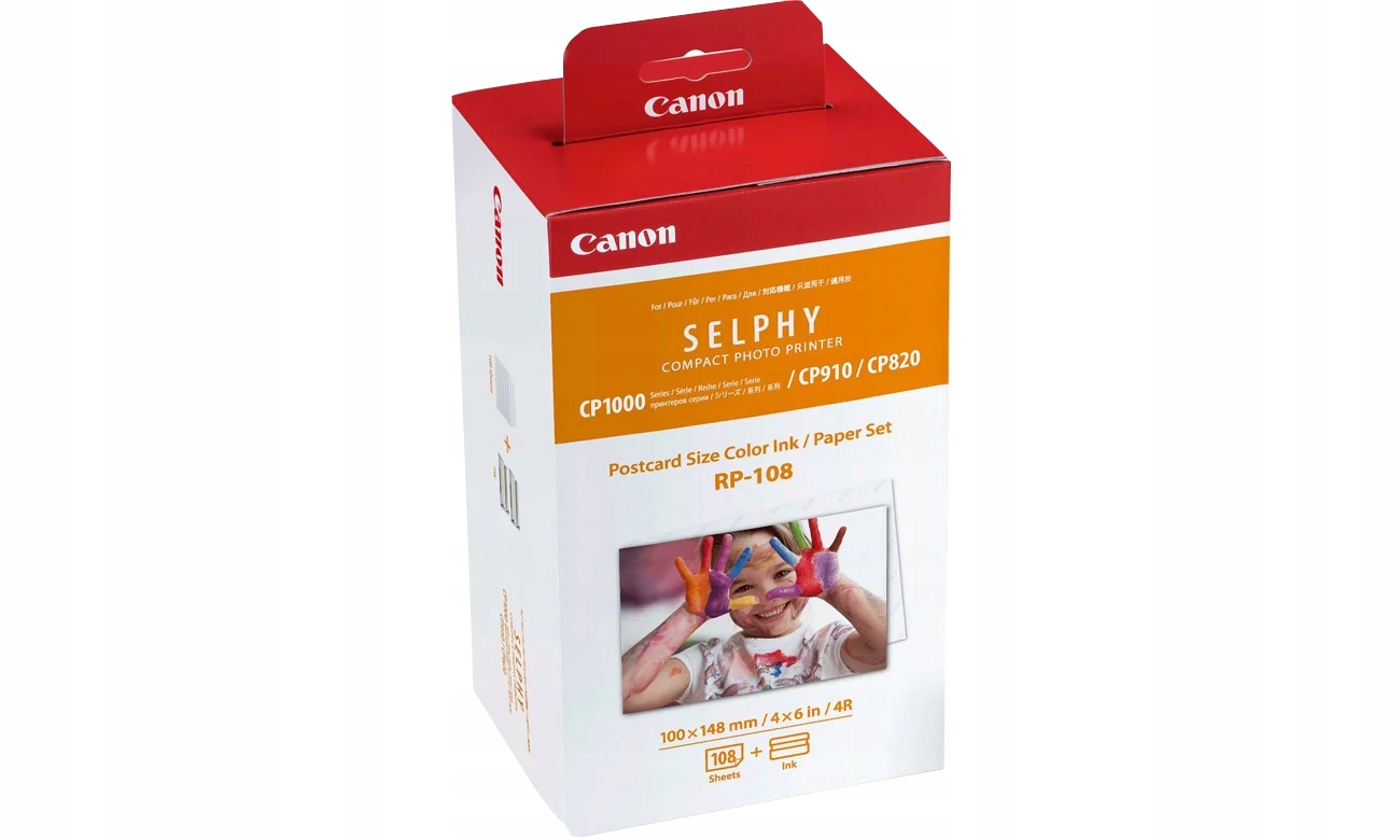 Papier Fotograficzny Canon RP-108IN 100x148mm 260 g/m² 108 szt. 8568B001