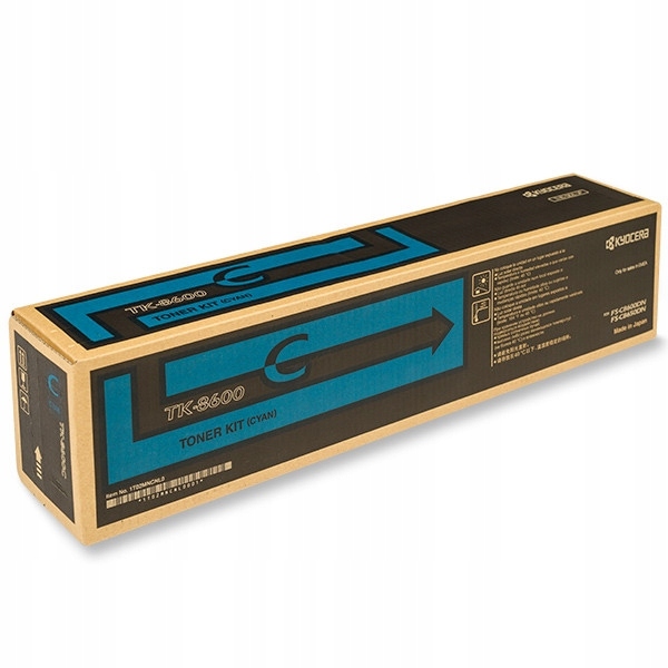Oryginalny toner TK-8600C 1T02MNCNL0 Kyocera Mita FS-C8600DN FS-C8650DN