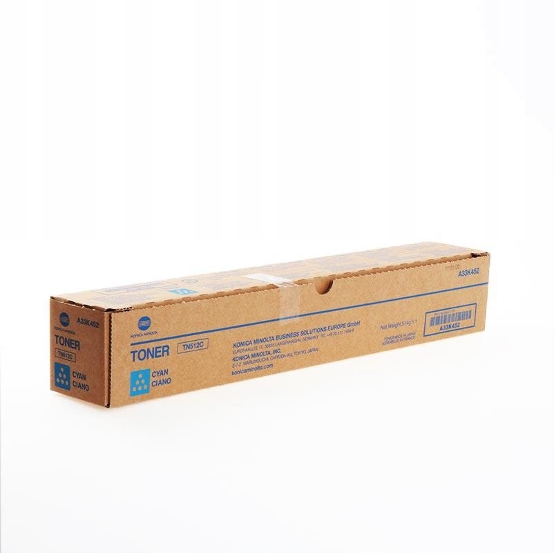 Toner TN-512C A33K452 do KM BizHub C454 e C554 e