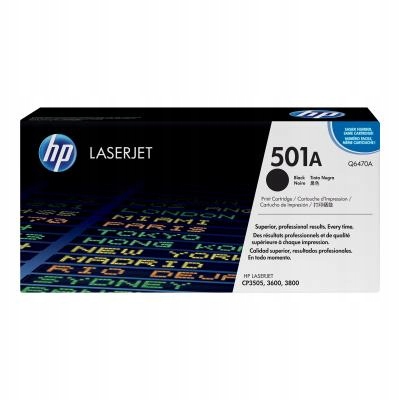 Toner HP-501A Q6470 HP Color LaserJet 3600 3800 6K