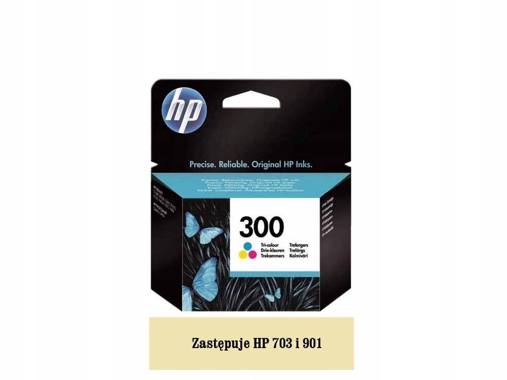 Oryginalny tusz HP 703/300 CD888AE trójkolorowy do HP D730 F735 K209A K510A