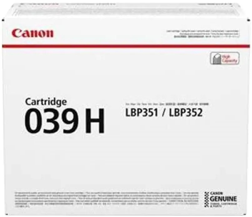Toner Canon 039H 0288C001 do Canon LBP351dn LBP351x LBP352dn LBP352x
