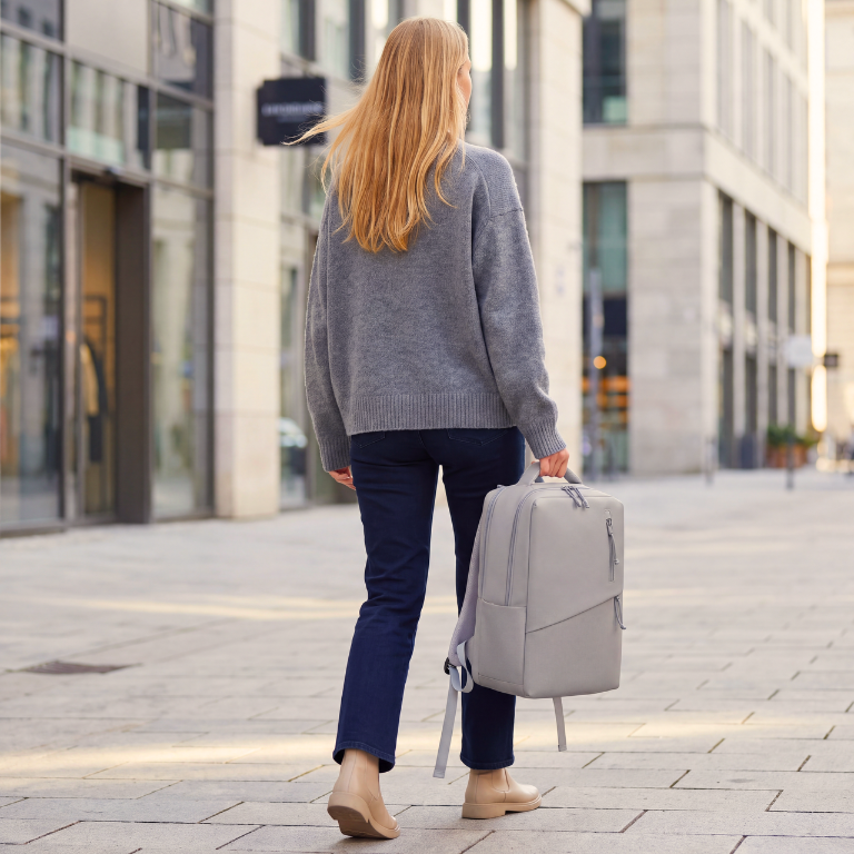 All-in-one backpack designed for school, college, university, and budget flights