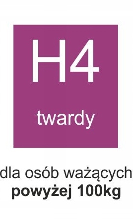 Materac 100x200 H4 10 cm TWARDY