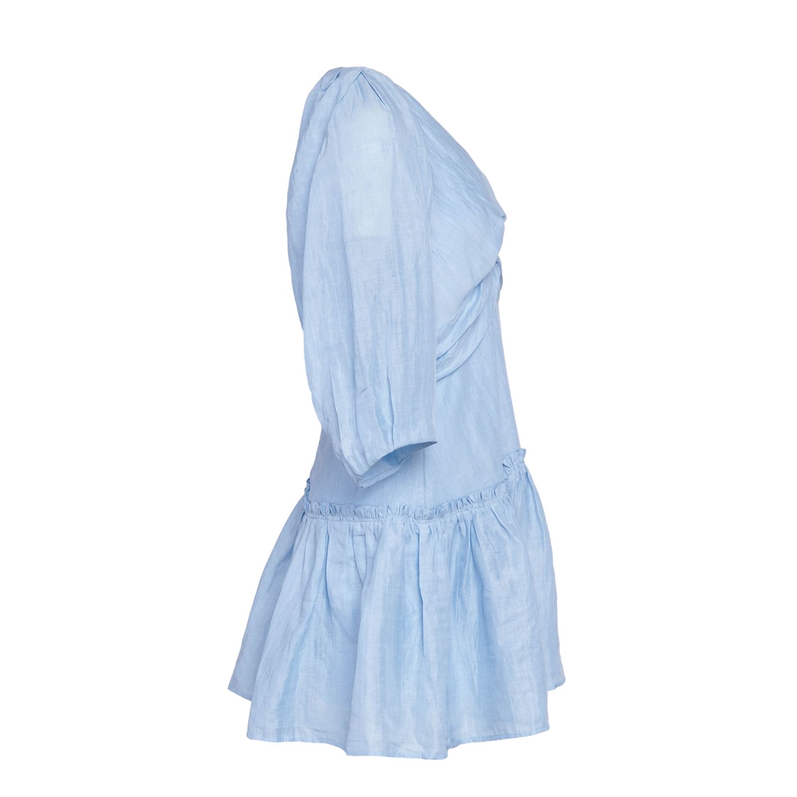 sandro linen dress Short Linen Dress by Sandro at THE MILE