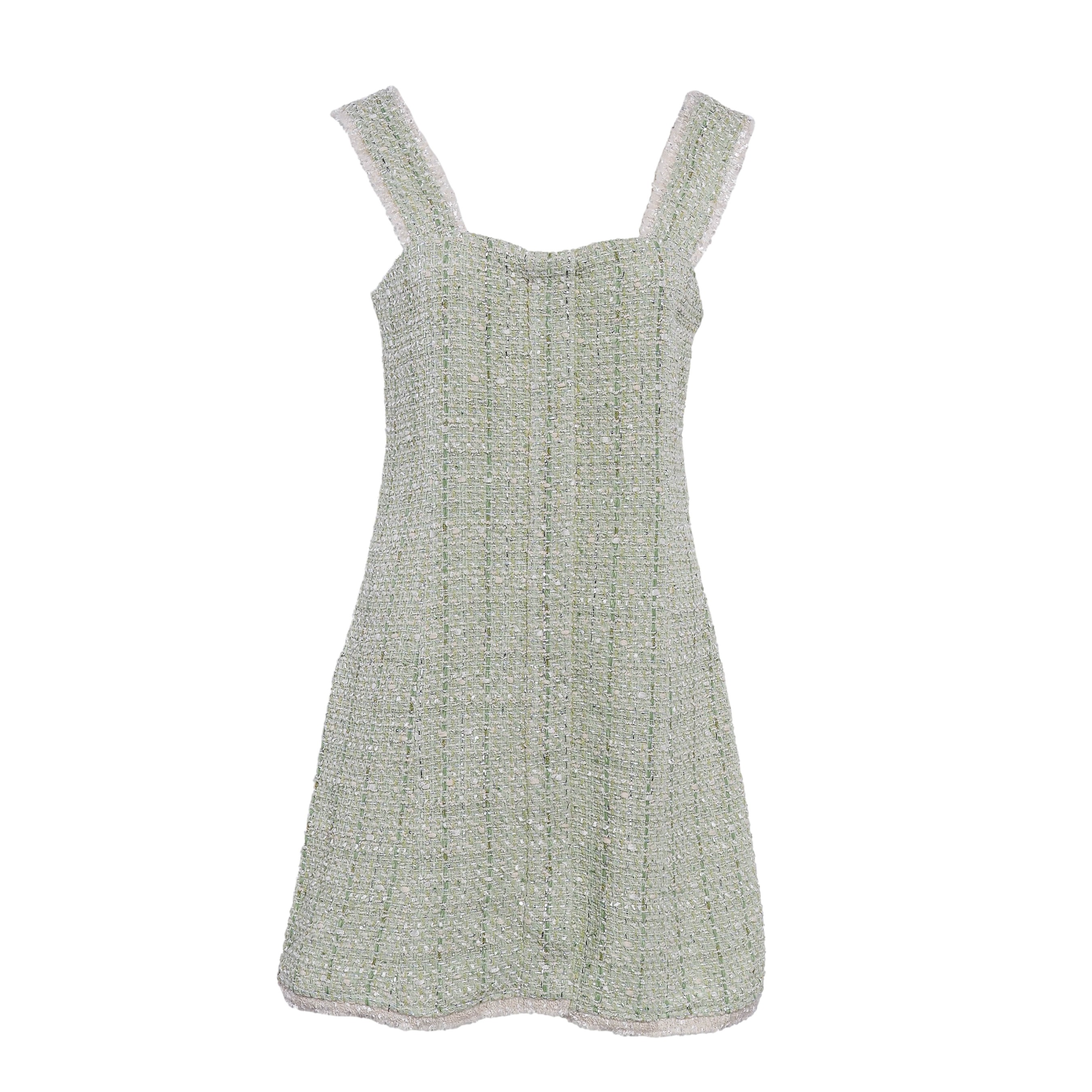 maje green tweed dress Maje Tweed Dress by Maje