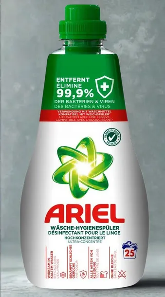 Koncentrat do plukania z dezynfekcja Ariel 25 pran 1 l