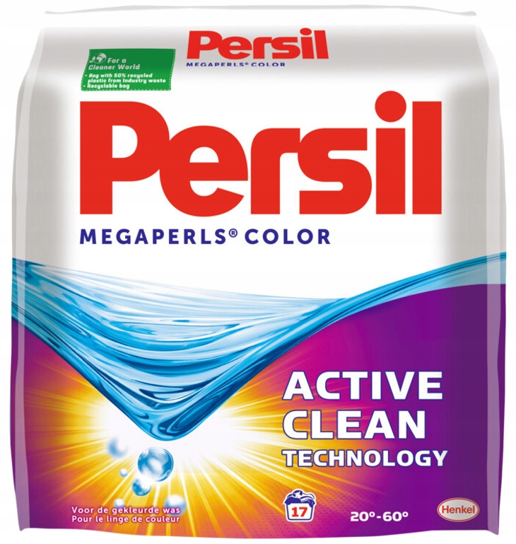 Persil Megaperls kolor proszek megaperełki do prania 1,02 kg 17 prań