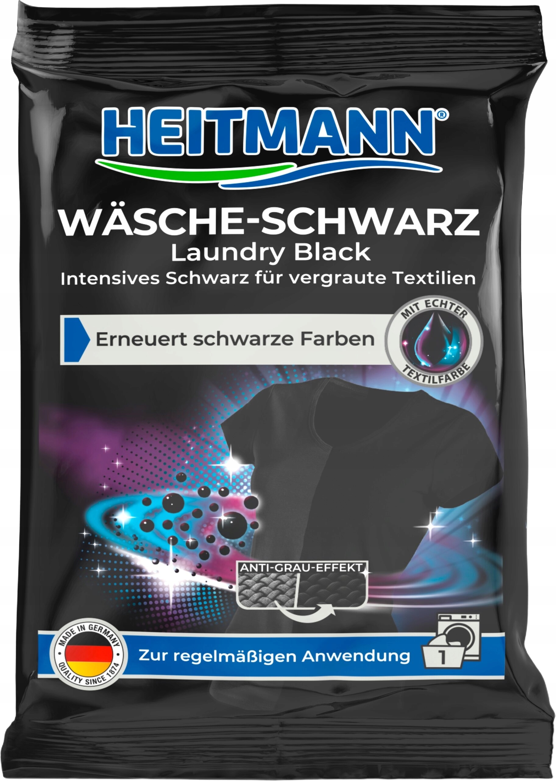 Barwnik w proszku Heitmann czarny