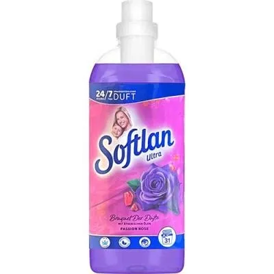 Softlan Ultra Rose skoncentrowany płyn do płukania tkanin różany 650ml DE
