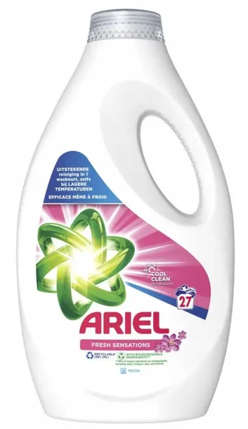 ARIEL GEL 27WL / 1,215L FRESH SENSATIONS NL/FR