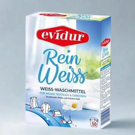 EVIDUR GARDINEN REIN WEISS 600G DE - PROSZEK DO PRANIA FIRAN BIAŁYCH TKANIN