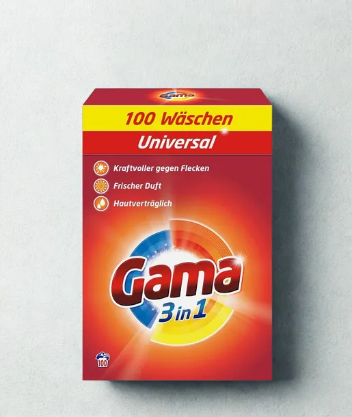 Gama Proszek do prania UNIWERSALNY 6 kg 100 pran