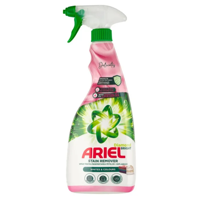 ARIEL ODPLAMIACZ DO TKANIN SPRAY UNIWERSALNY DELICATES 750 ML