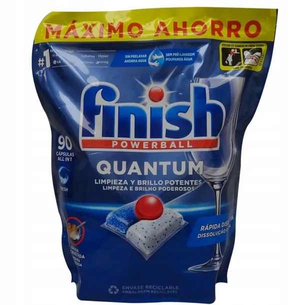 Finish Kapsułki do zmywarki QUANTUM 90szt All in One