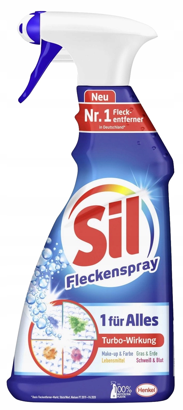 Uniwersalny odplamiacz w sprayu Sil Turbo 500 ml