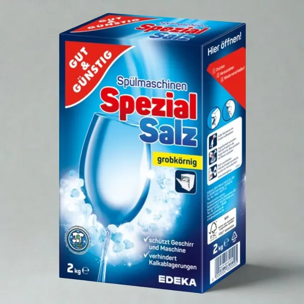Sól do zmywarki gruboziarnista Gut&Gunstig 2 kg