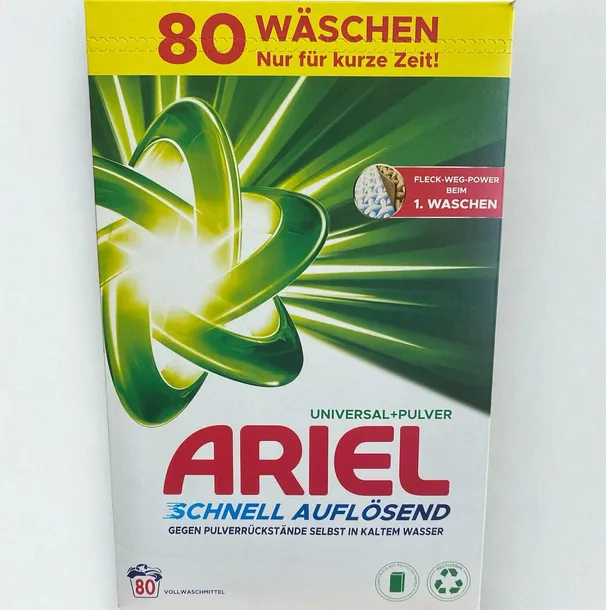 Proszek do prania Ariel Uniwersalny DE 80 pran 4,8kg