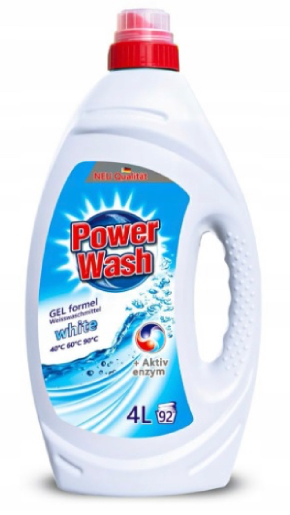 Żel do prania białego Power Wash 4 l