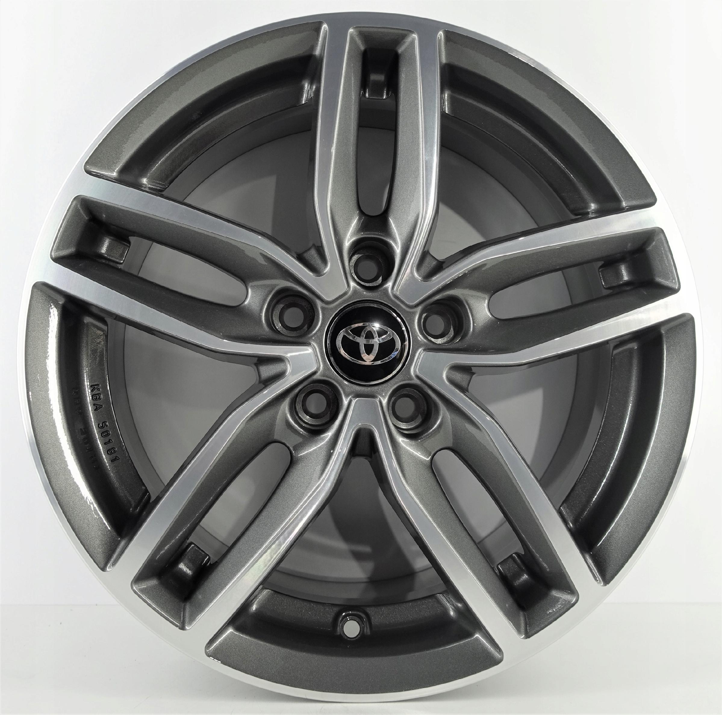 17" 5x114,3 ALU FELGI TOYOTA 7,5 J ET 38