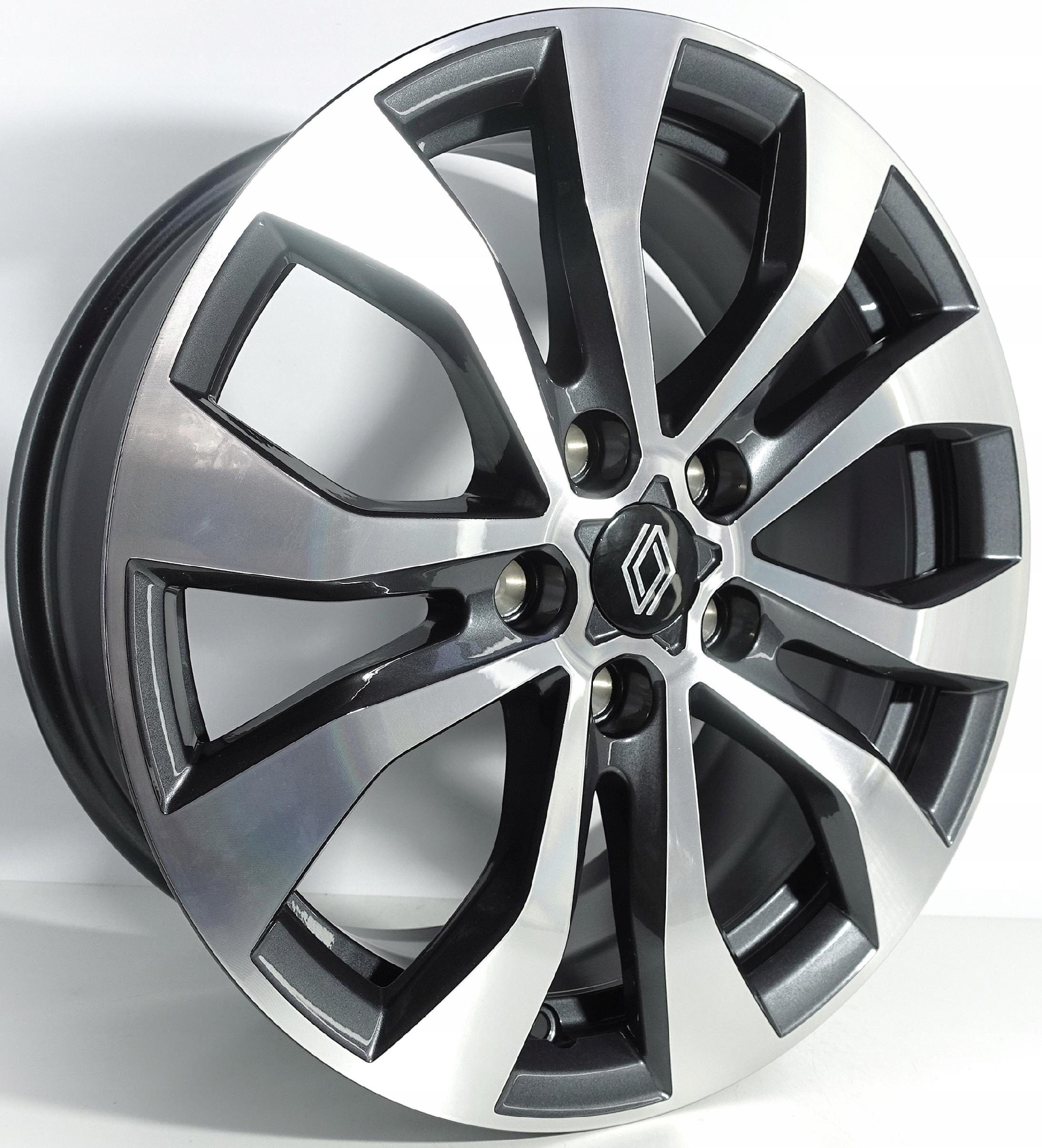 NOWE ALUFELGI RENAULT ARKANA 17cali 5x114,3 403007202R ORYGINALNE GRAFIT