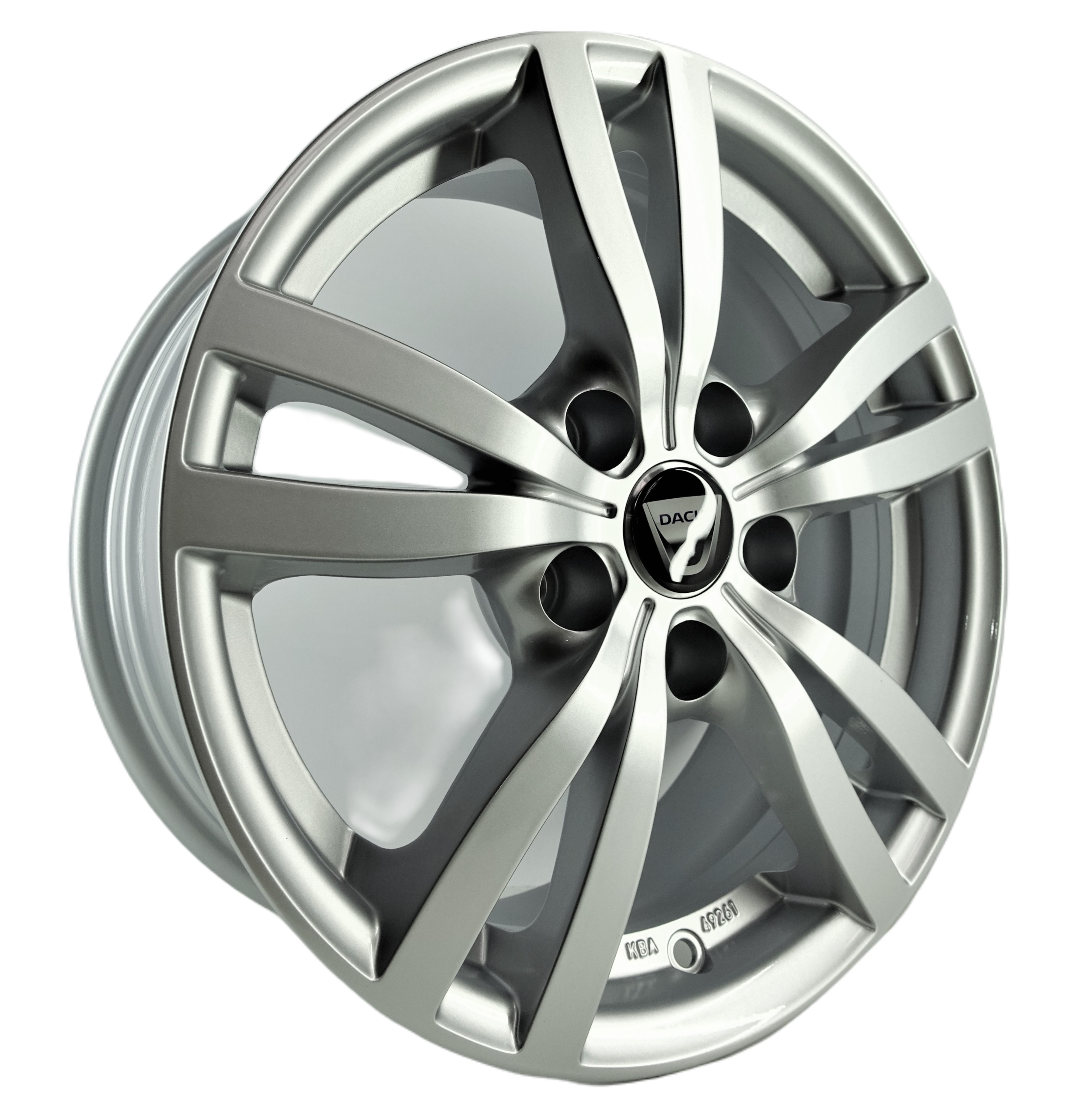 NOWE ALUFELGI DACIA DUSTER 2024 16" 5x114,3 DEZENT srebrne