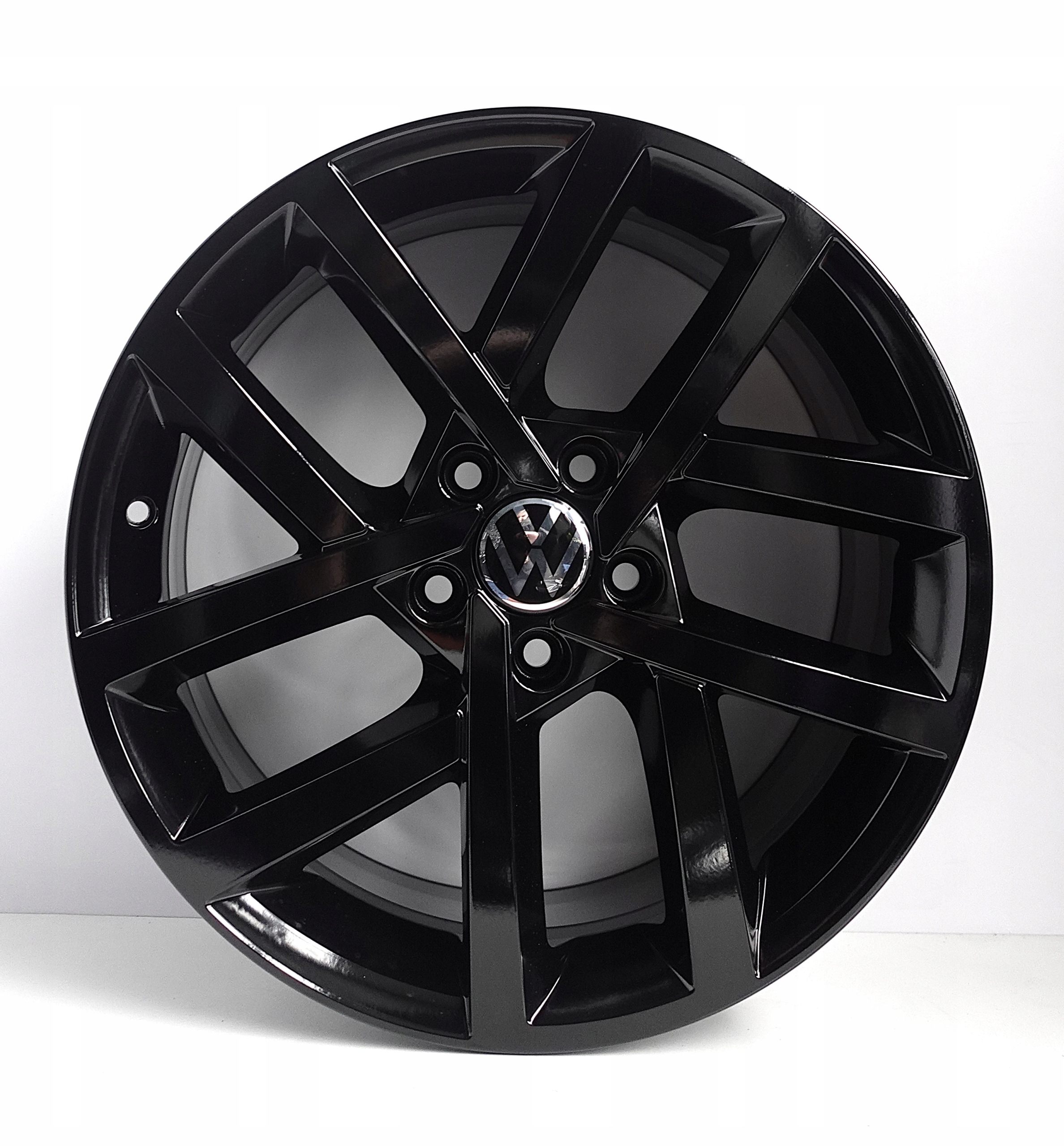 Alufelgi VOLKSWAGEN ORYGINALNE 18" 5x112 ET 51 5G0601025CP CZARNY POŁYSK