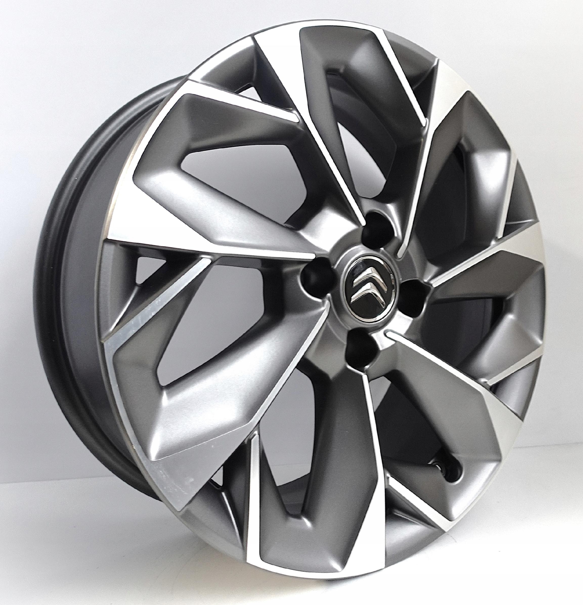 Alufelgi CITROEN C4 X 18" 4x108 ORYGINALNE 9830576180 GRAFIT MAT