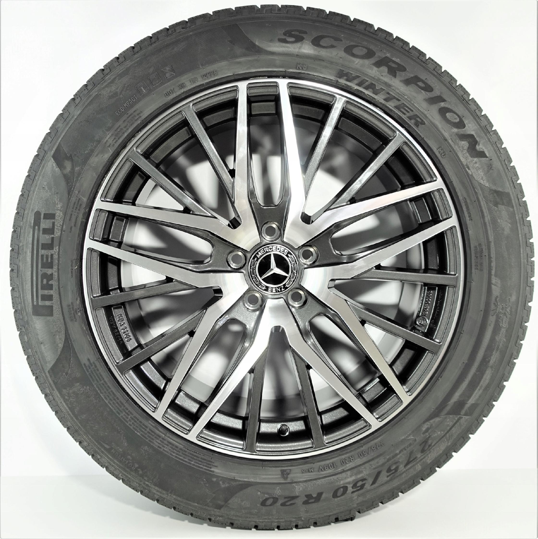 MERCEDES GLE 20'' 5x112 Koła zimowe 275/50 PIRELLI