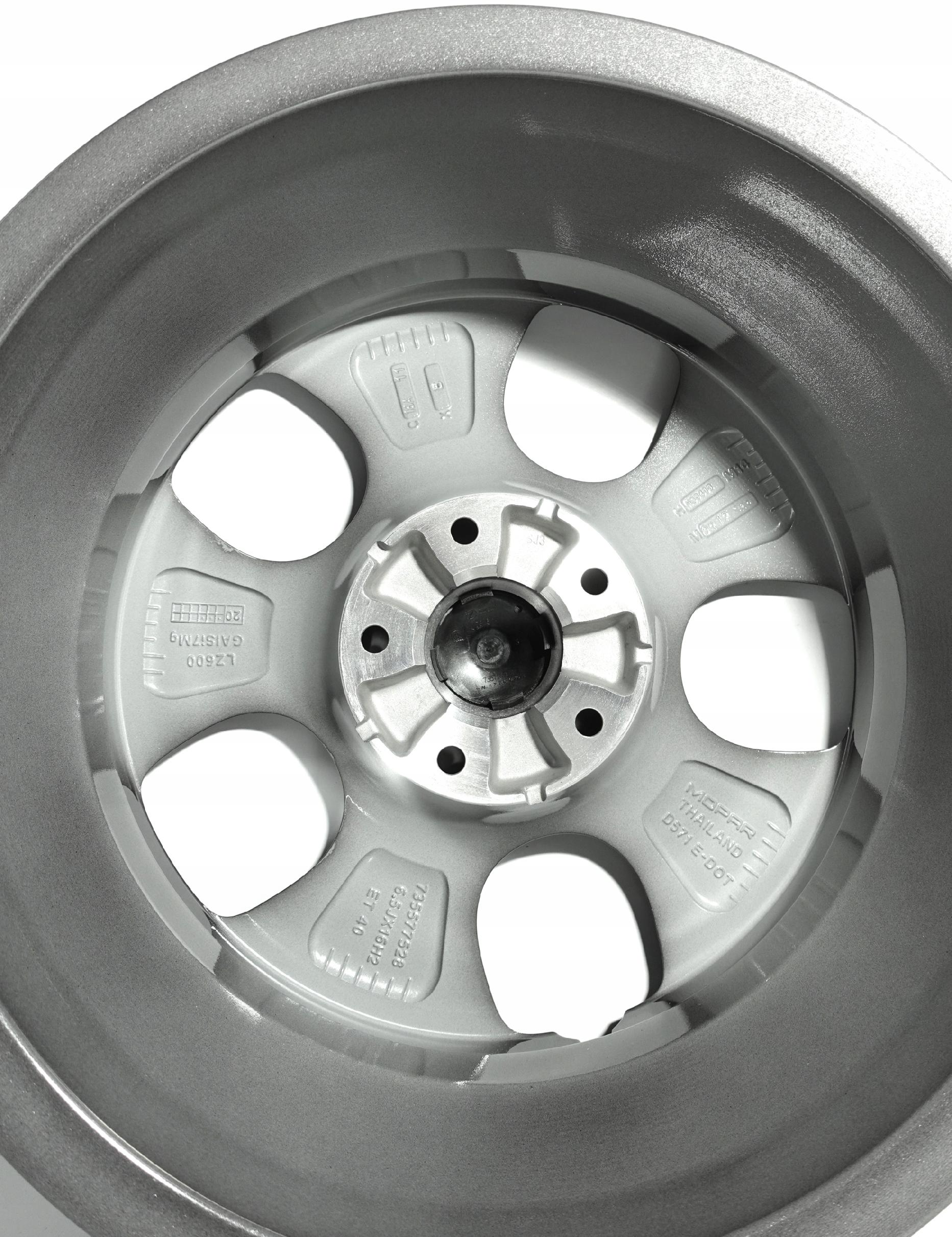 FELGI ALUMINIOWE JEEP 735577528 16" 5x110 6,5J ET40 NOWE ORYGINALNE MOPAR